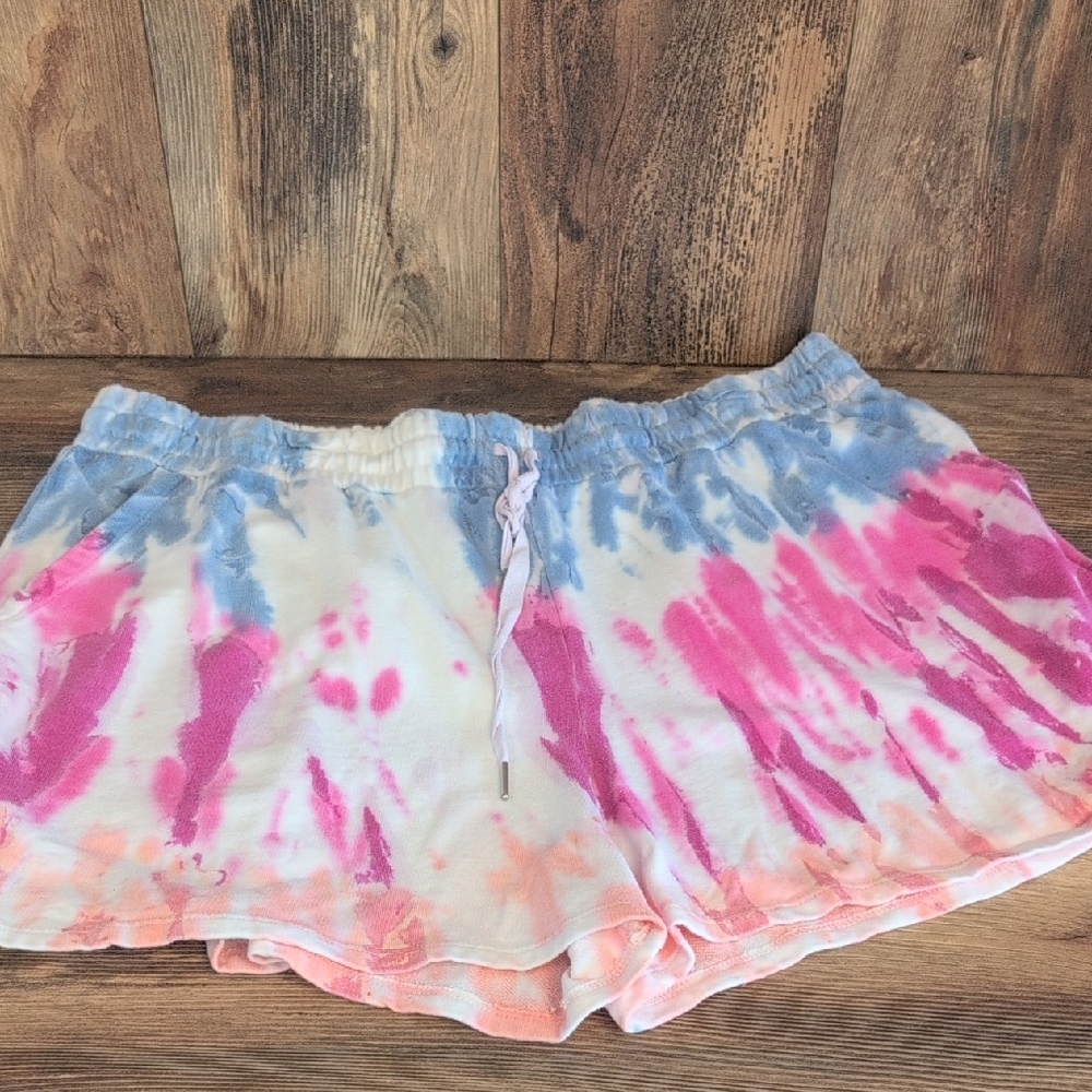 Scoop Vibrant Tie-Dye Athletic Lounge Shorts XXL          L812